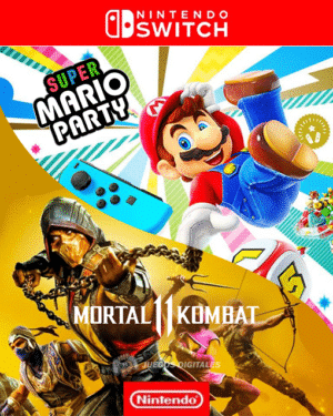 2-in-1: Super Mario Party® + Mortal Kombat® 11 - Nintendo Switch®
