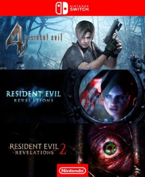 3-in-1: Resident Evil® Revelations™ + Revelations 2™ + Resident Evil® 4™ - Nintendo Switch®