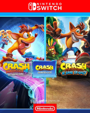 4 en 1: Crash Bandicoot® Quadrilogy™ - Nintendo Switch®